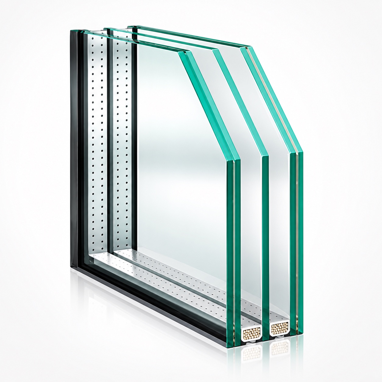 Unbranded high-resolution laminated safety glazing unit
